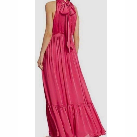 Zimmermann Silk Pink Halter Dress - Picture 2 of 8